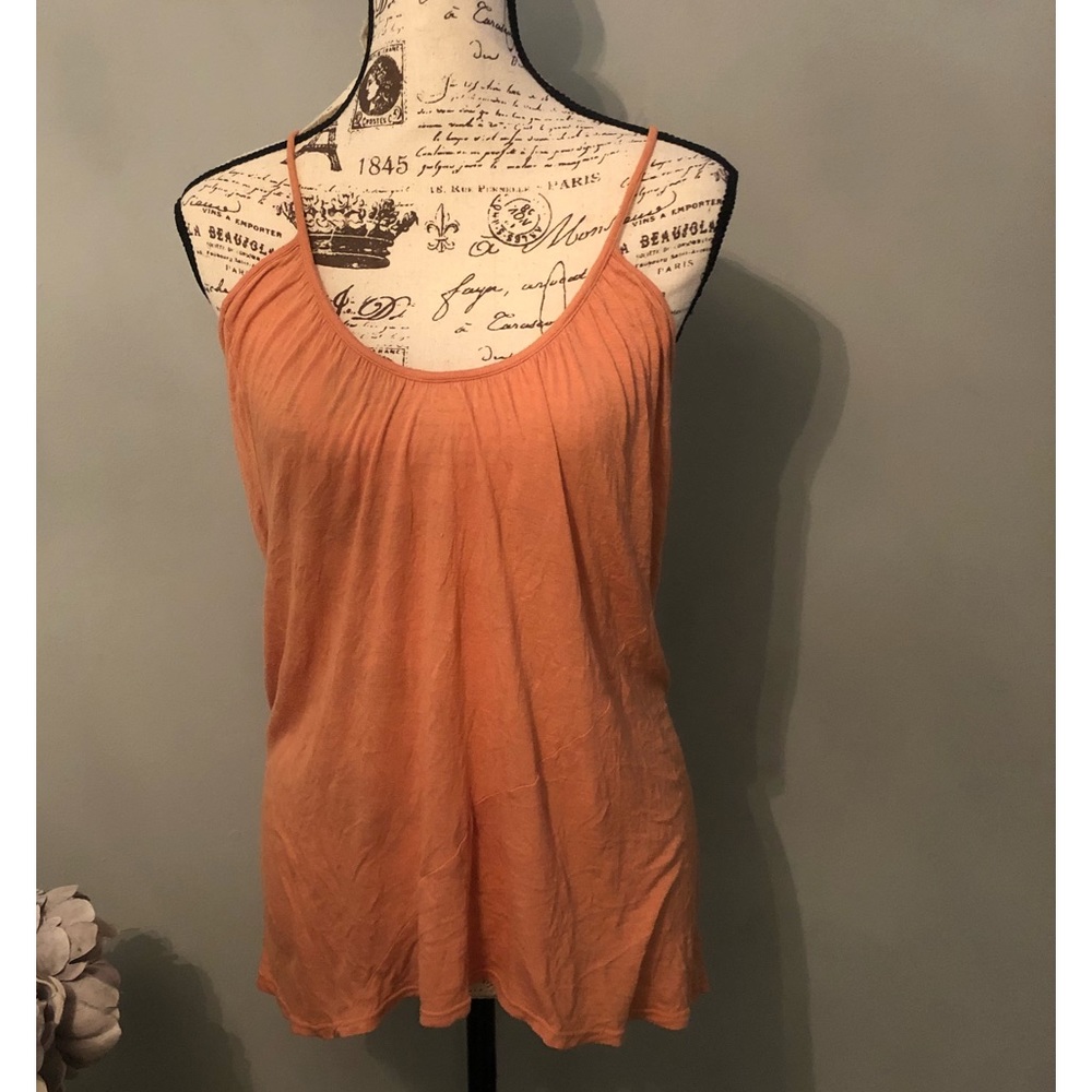 Pumpkin Clu Flowey U Neck Top SM